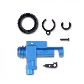 BIG DRAGON T-HOP UP CHAMBER CNC ALLUMINIO M4/M16 BLU
