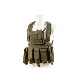 BLACK RIVER CHEST RIG VER I, 600D - GREEN 100% NYLON