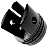 FPS - Testa cilindro di settima versione in ergal con or di tenuta per M14