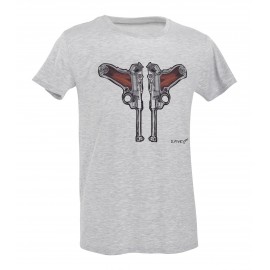 D.Five - T-Shirt con pistole Luger
