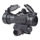 JS-TACTICAL RED DOT SIGHT SCOPE CON LASER INTEGRATO HD30L
