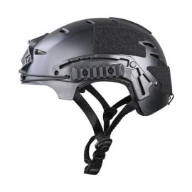 EMERSONGEAR ELMETTO BUMP STYLE NERO + ATTACCO CUFFIE