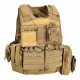 DEFCON 5 BODY ARMOR CARRIER SET TAN