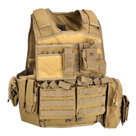 DEFCON 5 BODY ARMOR CARRIER SET TAN