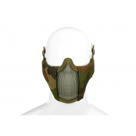 INVADERGEAR  MKII STEEL HALF FACE MASK BLACK