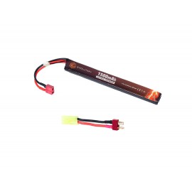 Evolution Li-Po Ultra Power 7.4V 1500mAh 20C - 40C Peak with T- Plug + Adapter